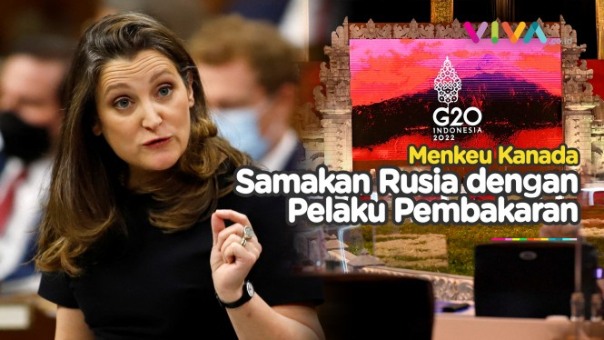 Menkeu Kanada Kecam Kehadiran Rusia di G20 Bali