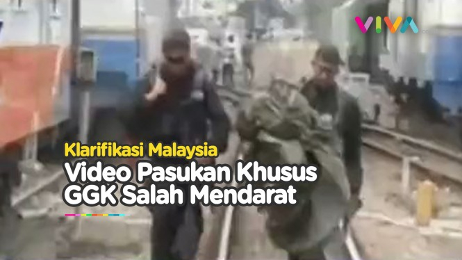 Malaysia Marah, Video Latihan Kopassus dan GGK Diviralkan
