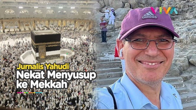 Lecehkan Umat Islam, Wartawan Yahudi Keliling Kota Mekkah
