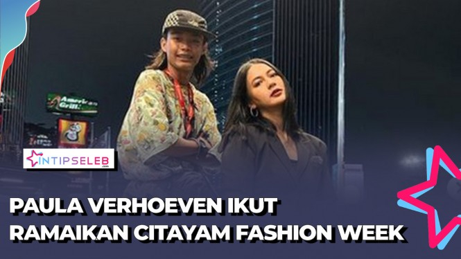 Paula Gandeng Bonge Tampil di Citayam Fashion Week