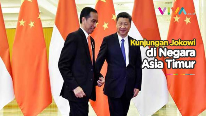Tur ke Asia Timur, Jokowi-Xi Jinping Janji Bertemu!