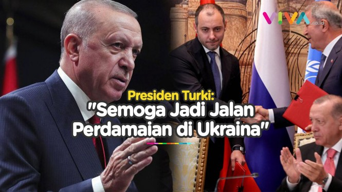 Rusia-Ukraina Tanda Tangani Soal Ekspor Gandum Dengan Turki