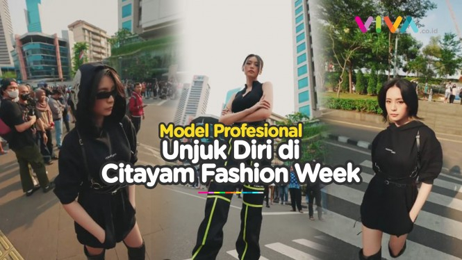 Citayam Fashion Week Diisi Mulai Model Profesional