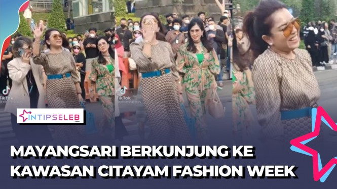 Mayangsari Keciduk Ikut Citayam Fashion Week