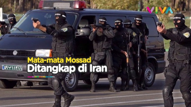 Iran Tangkap Agen Mossad, Persiapkan Operasi Teroris
