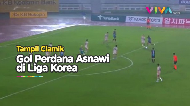 Gol Indah Asnawi Bikin Rekor Baru di Liga Korea