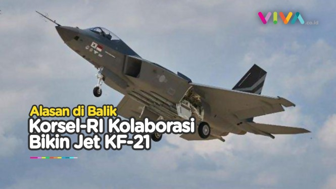 TERKUAK! Alasan Indonesia Bareng Korsel Bikin Jet  KF-21