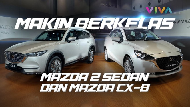 Intip Wajah Baru Mazda 2 Sedan dan Mazda CX-8