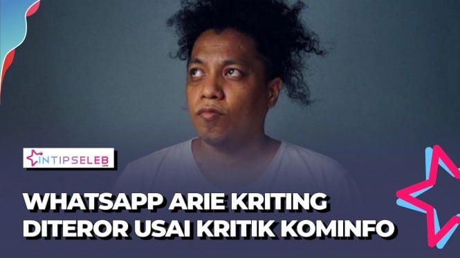 Isi Chat WhatsApp Komedian Arie Kriting yang Kena Teror