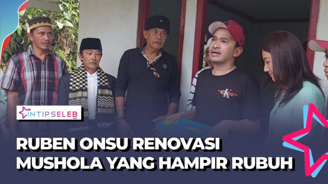 Ruben Onsu Bantu Renovasi Mushola di Sukabumi