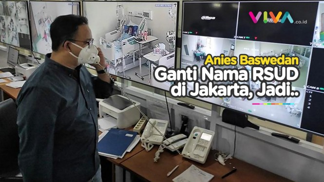 Alasan Anies Baswedan Ganti Penamaan RSUD di Jakarta