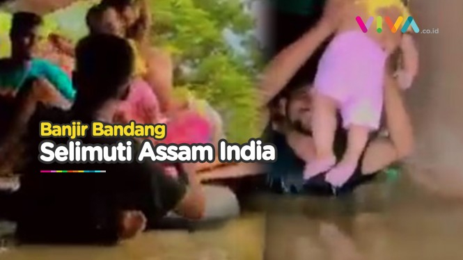 ‘Jhad Banjir’ Muslim India, Umat Hindu di Assam Kebanjiran