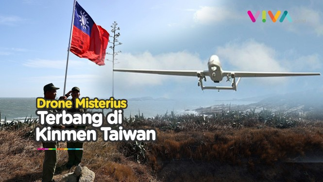 Drone Mata-mata China Terbang di Wilayah Taiwan