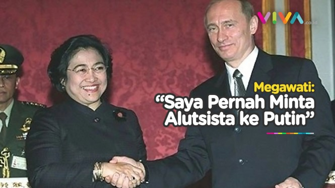 Di Depan KSAL, Megawati Curhat Waktu Diundang Putin ke Rusia