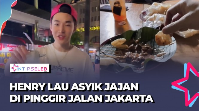 Henry Lau Kulineran di Jakarta, Makannya Lahap Banget!