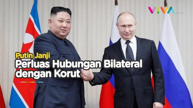Putin-Kim Jong Un Berbalas 'Surat Cinta', Begini Isinya!