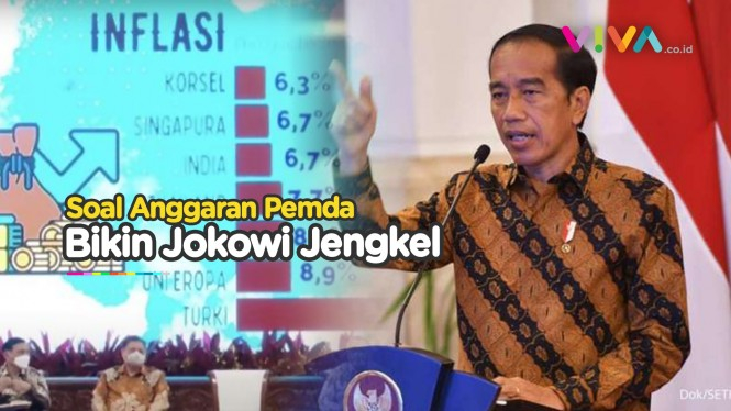 Jokowi Sentil Pemda: Jangan Gelagapan saat Ditanya Inflasi