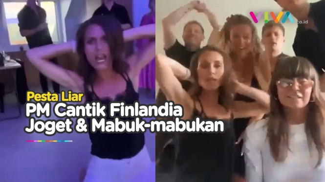 Video Pesta 'Liar' PM Finlandia Bocor ke Publik
