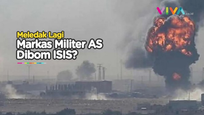 Markas Besar Militer AS di Suriah Meledak, Serangan ISIS?