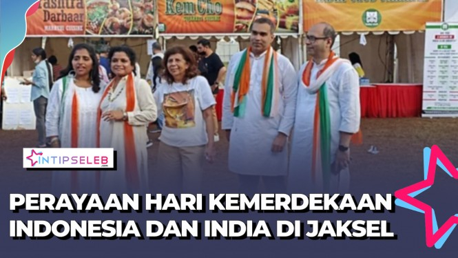 Keseruan Perayaan Kemerdekaan Indonesia dan India