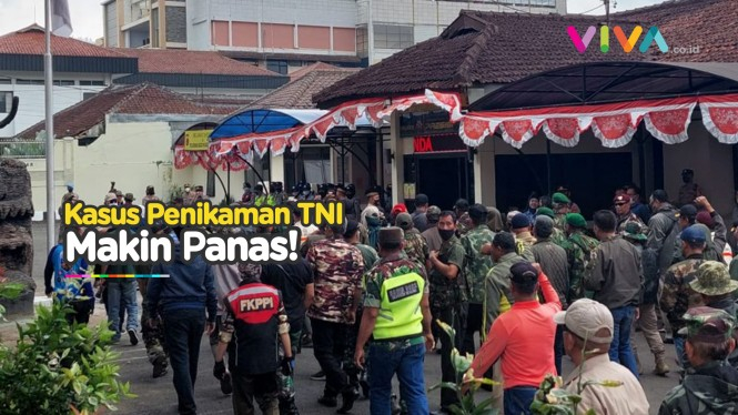 Ratusan Purnawirawan TNI Serbu Mapolsek Lembang