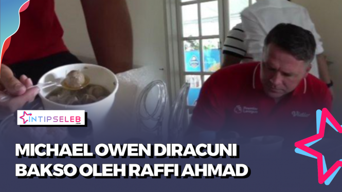 Michael Owen Hadiri Ultah Rafathar, Santap Bakso dan Kentang