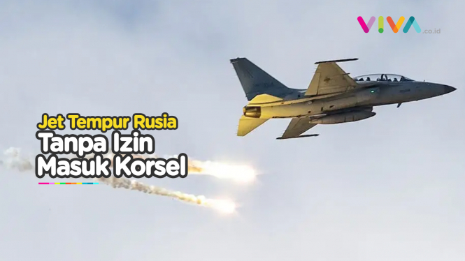 Jet Tempur Putin Dobrak Daerah Korsel, Pesawat Seoul Beraksi