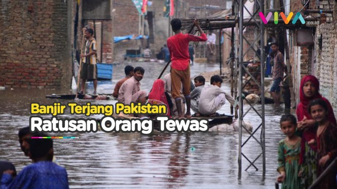 Banjir Mengerikan Pakistan Sudah Tahap Darurat Nasional!