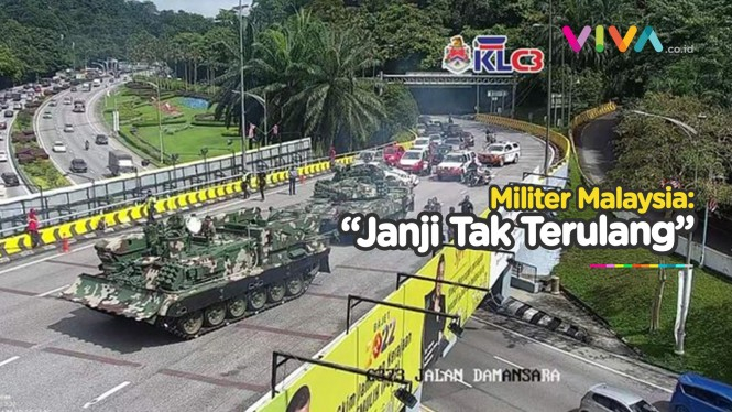 Tank Malaysia Mogok di Tengah Jalan, Militer Minta Maaf