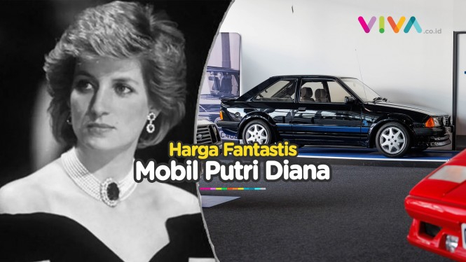 Mobil Putri Diana Dipinang dengan Harga Selangit