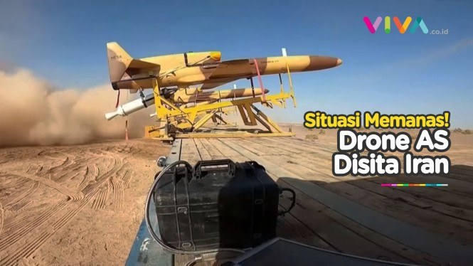 Makin Berani! Iran Sita Drone AS di Tengah Ketegangan