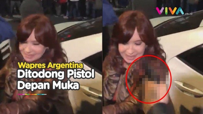 Detik-detik Wapres Argentina Lolos Upaya Pembunuhan