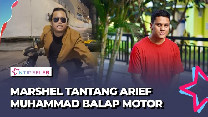 Marshel Tantang Arief Muhammad Balapan, Motornya Bikin Syok!