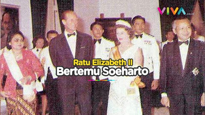 Momen Ratu Elizabeth II Kunjungi Jakarta Tahun 1974