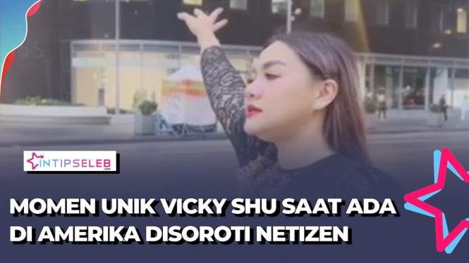Aksi Vicky Shu Cegat Taksi di New York, kok Gak Asing?