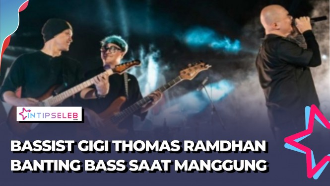 Thomas Ramdhan Ngamuk Banting Bass Depan Ahmad Dhani