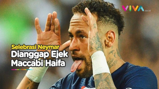 Waduh, Gaya Selebrasi Neymar Diganjar Kartu Kuning