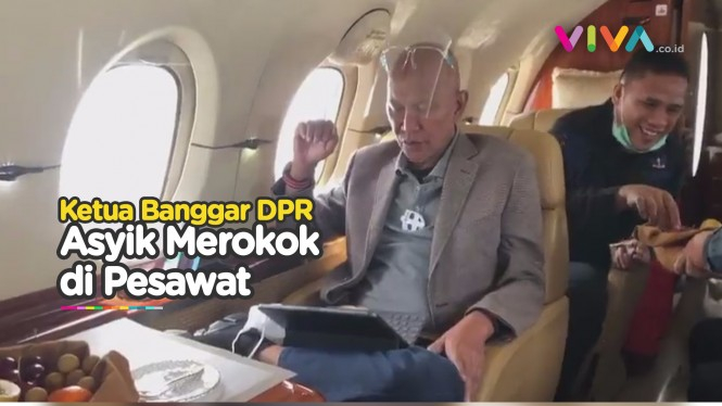 Ketua Banggar DPR Ketahuan Merokok di Dalam Pesawat