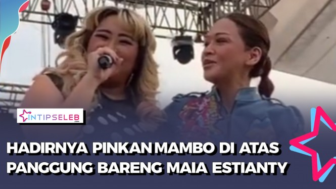Reuni Duo Ratu, Maia Estianty dan Pinkan Mambo Pelukan