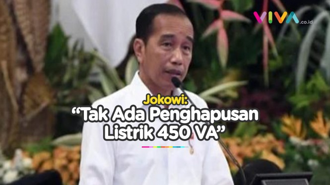 Bikin Resah, Jokowi Jawab Isu Penghapusan Listrik 450 VA