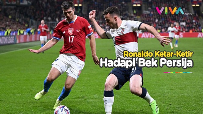 Bek Pesija Bikin Ronaldo Mati Kutu di Laga Portugal vs Ceko