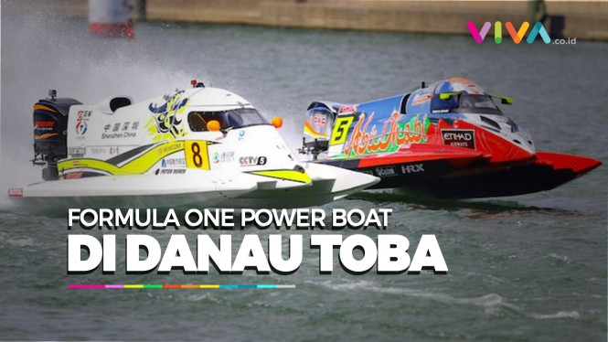 Luhut 'Pede' Balap F1 Boat di Danau Toba Dongkrak Wisatawan