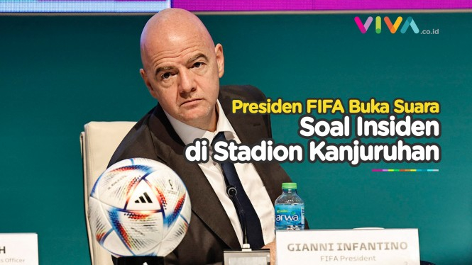 Pernyataan Presiden FIFA soal Insiden Tragis Stadion Kanjuru