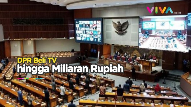 DPR Gelontorkan Rp1,5 Miliar untuk Pengadaan TV 43 Inch