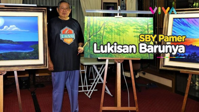 SBY Buat 17 Lukisan Dalam 3 Pekan, Netizen: Keren!