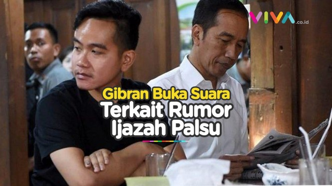 Jawaban Nyeleneh Gibran soal Rumor Jokowi Pakai Ijazah Palsu