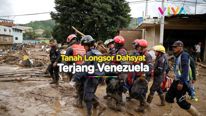 Tanah Longsor Hantam Venezuela, 36 Nyawa Direnggut!