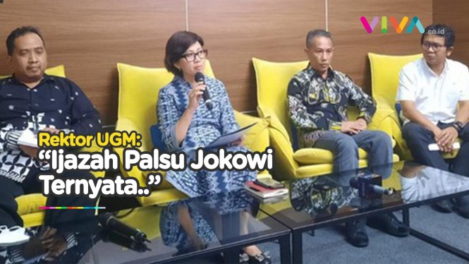 Rektor UGM Tanggapi Narasi Ijazah Palsu Jokowi
