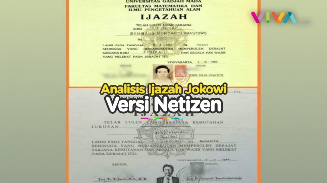 Kejanggalan Ijazah Jokowi saat Disandingkan Kawan Seangkatan