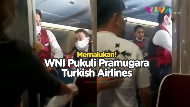 WNI Ngamuk hingga Turkish Airlines Mendarat Darurat